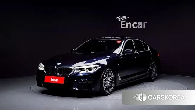 BMW 5 Series (G30) 2020 Синий из Кореи