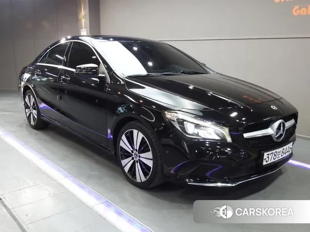 Mercedes-Benz CLA-Class C117 2018 Черный из Кореи
