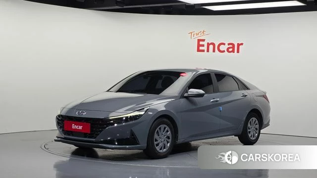 Hyundai Avante (CN7) 2021 Серебристо-серый из Кореи