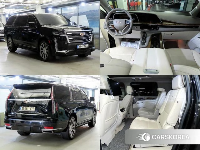 Cadillac Escalade 5th Generation 2022 Черный из Кореи