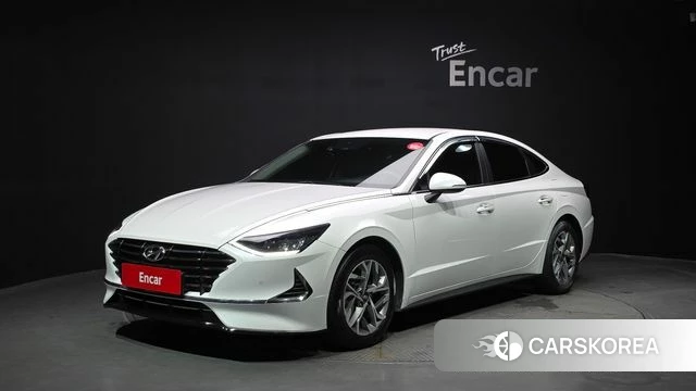 Hyundai Sonata (DN8) 2019 Белый из Кореи