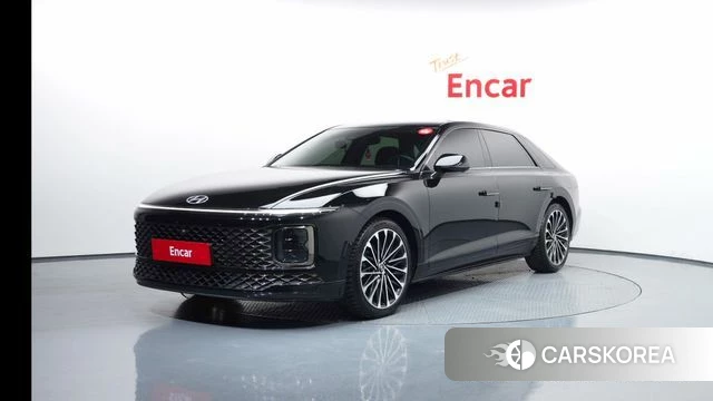 Hyundai Grandeur (GN7) 2023 Черный из Кореи