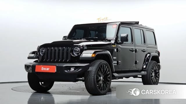 Jeep Wrangler (JL) 2021 Черный из Кореи