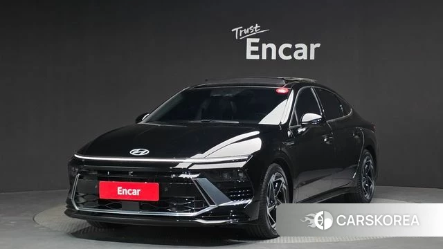 Hyundai Sonata D Edge (DN8) 2023 Черный из Кореи