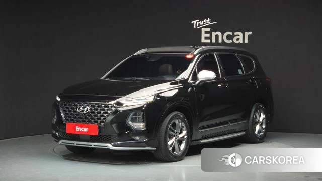 Hyundai Santa Fe TM 2018 Черный из Кореи