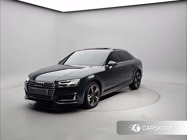 Audi A4 (B9) 2019 Черный из Кореи