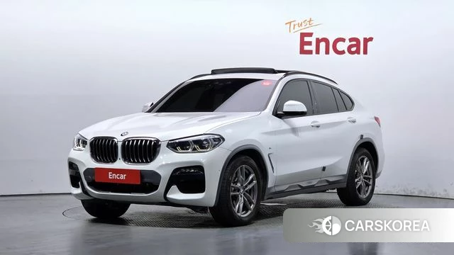 BMW X4 (G02) 2021 Белый из Кореи