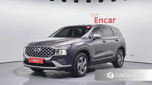 Hyundai The New Santa Fe 2021 Серый из Кореи
