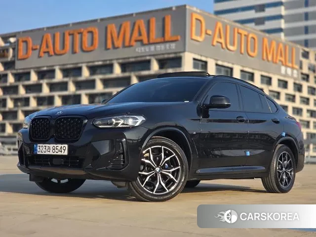 BMW X4 (G02) 2022 Черный из Кореи