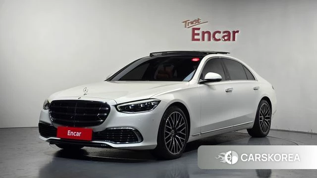 Mercedes-Benz S-Class W223 2022 Белый из Кореи