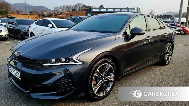 Kia K5 3rd generation 2020 Серый из Кореи