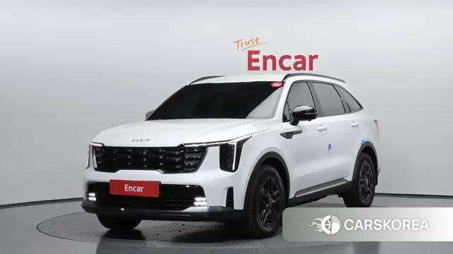 Kia The New Sorento 4th Generation 2023 Белый из Кореи