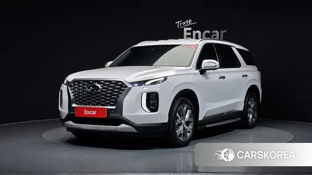 Hyundai Palisade 2021 Белый из Кореи