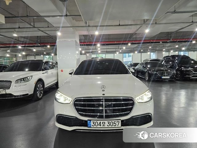 Mercedes-Benz S-Class W223 2021 Белый из Кореи
