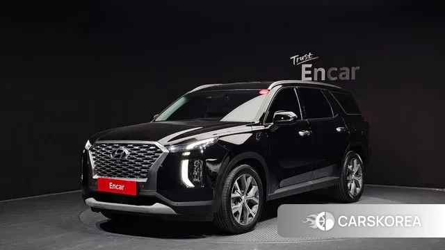 Hyundai Palisade 2021 Черный из Кореи