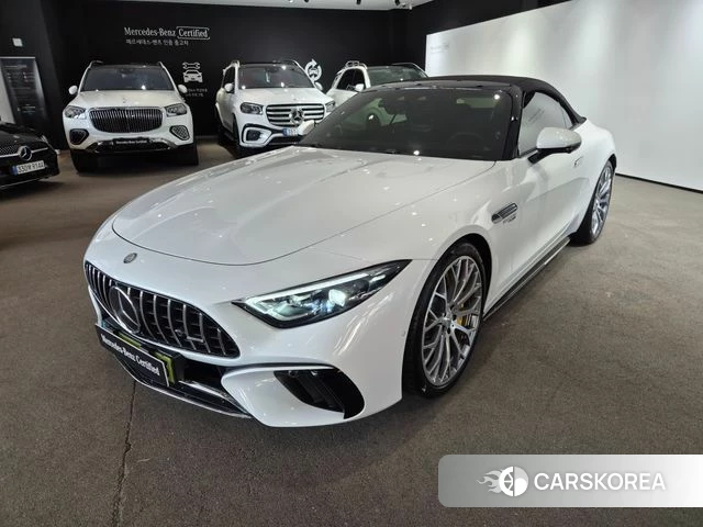 Mercedes-Benz SL-Class R232 2024 Белый из Кореи