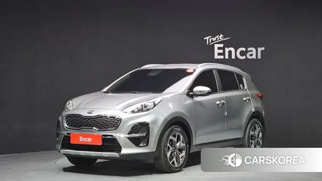 Kia Sportage The Bold 2021 Серый из Кореи