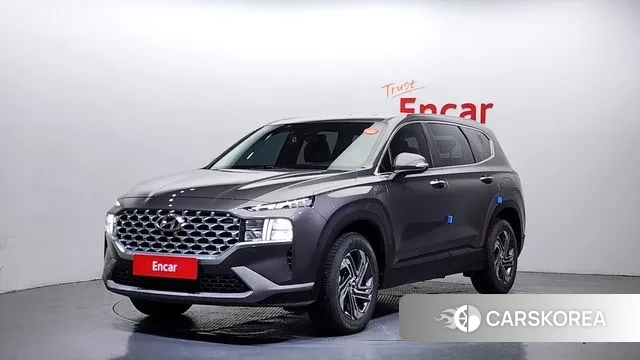 Hyundai The New Santa Fe 2021 Серый из Кореи