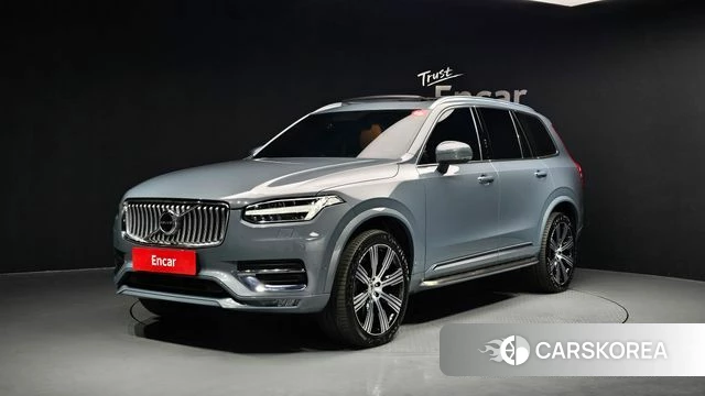 Volvo XC90 second Generation 2021 Серый из Кореи