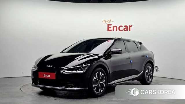 Kia EV6 2023 Черный из Кореи