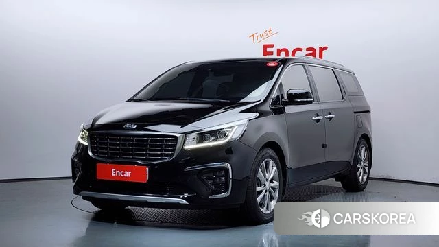Kia The New Carnival 2020 Черный из Кореи