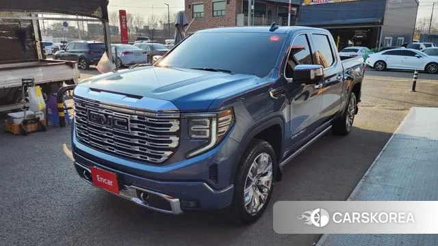 GMC Sierra 2025 Синий из Кореи