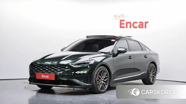 Kia K8 2021 Зеленый из Кореи