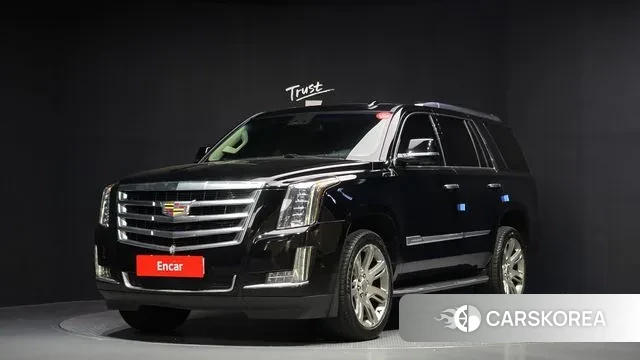 Cadillac Escalade 2019 Черный из Кореи
