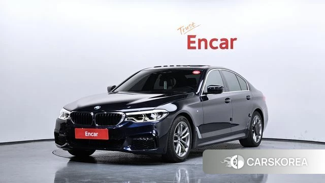 BMW 5 Series (G30) 2019 Черный из Кореи