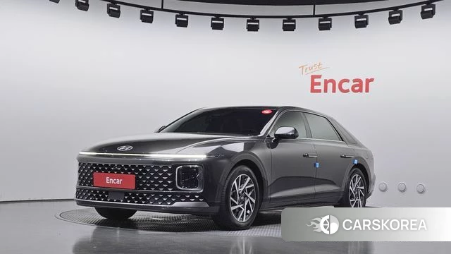 Hyundai Grandeur Hybrid (GN7) 2023 Серебристо-серый из Кореи