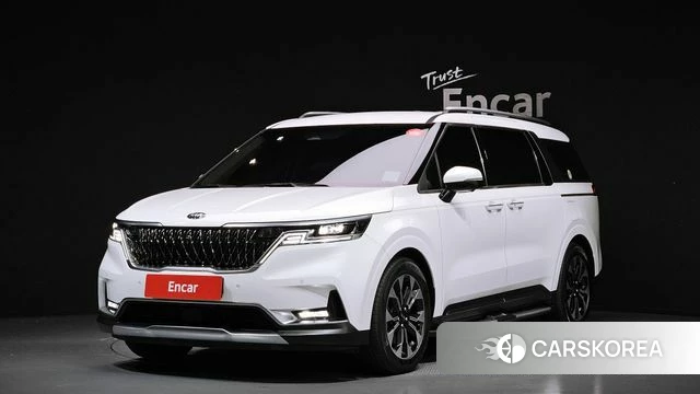 Kia Carnival 4th generation 2021 Белый из Кореи