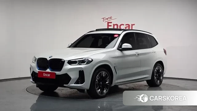 BMW iX3 2024 Белый из Кореи