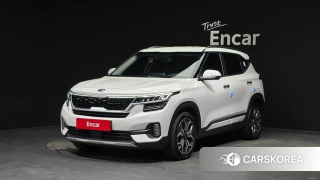 Kia Seltos 2021 Белый из Кореи