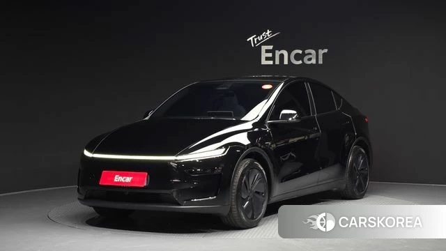 Tesla Model Y 2025 Черный из Кореи