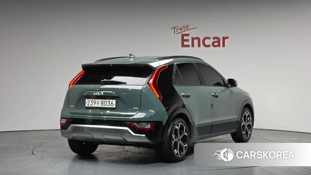 Kia Di Ol Nu Niro 2022 Зеленый из Кореи