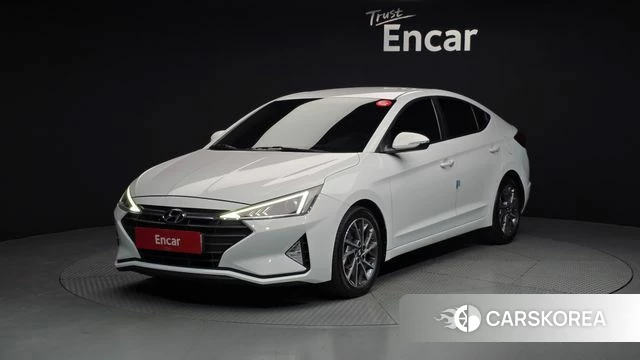 Hyundai The New Avante AD 2019 Белый из Кореи