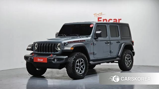 Jeep Wrangler (JL) 2024 Синий из Кореи