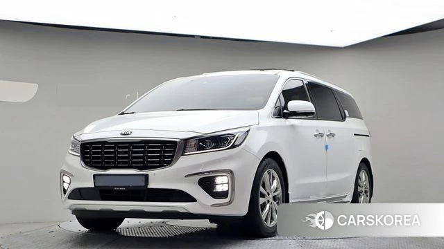 Kia The New Carnival 2020 Белый из Кореи
