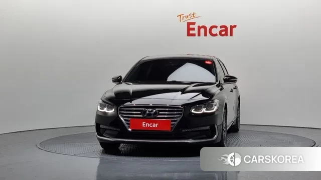 Hyundai Grandeur IG Hybrid 2019 Черный из Кореи