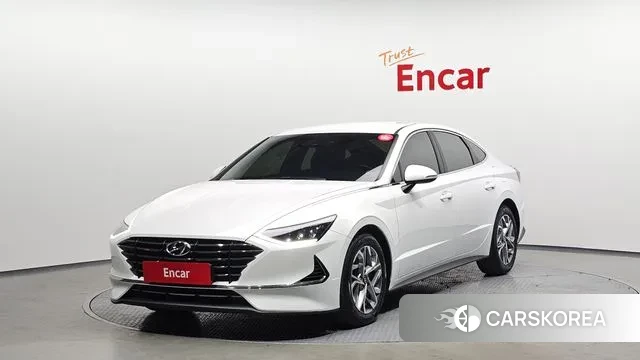 Hyundai Sonata (DN8) 2022 Белый из Кореи