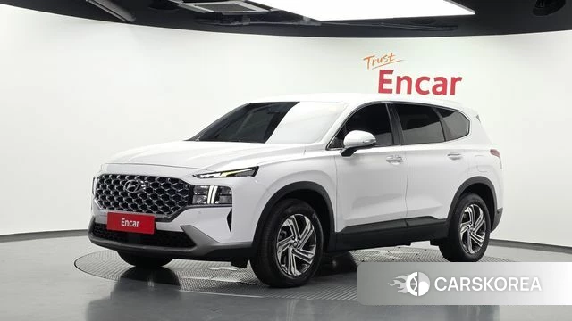 Hyundai The New Santa Fe 2021 Белый из Кореи