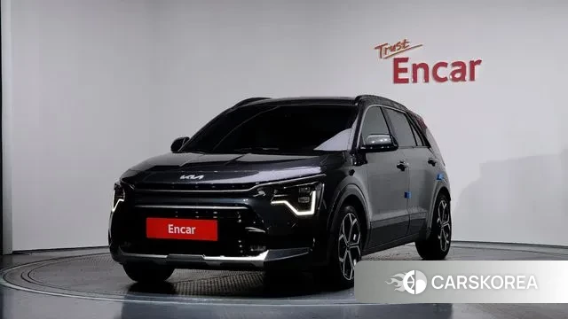 Kia Di Ol Nu Niro 2023 Серый из Кореи