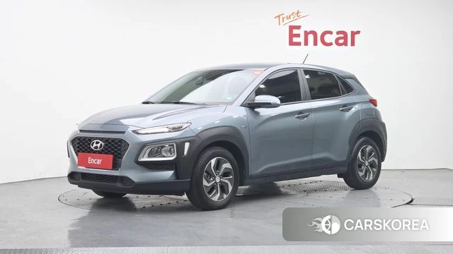 Hyundai Kona Hybrid 2020 Светло-серебряный цвет из Кореи