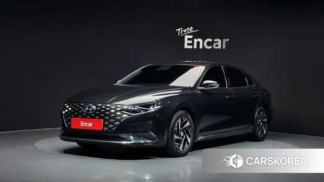 Hyundai The New Grandeur IG Hybrid 2020 Черный из Кореи