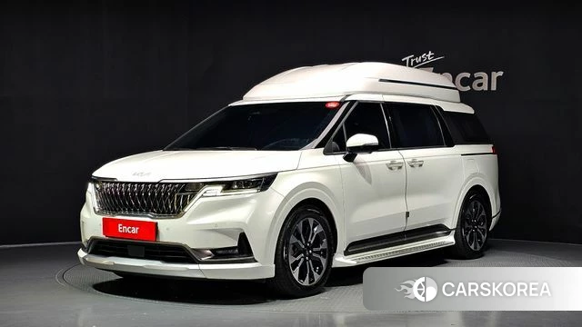 Kia Carnival 4th generation 2023 Белый из Кореи
