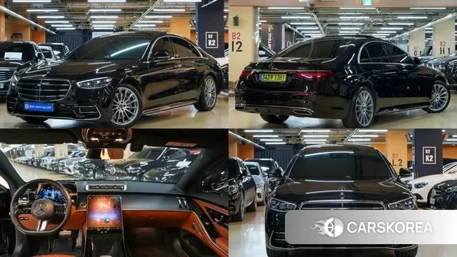 Mercedes-Benz S-Class W223 2022 Черный из Кореи