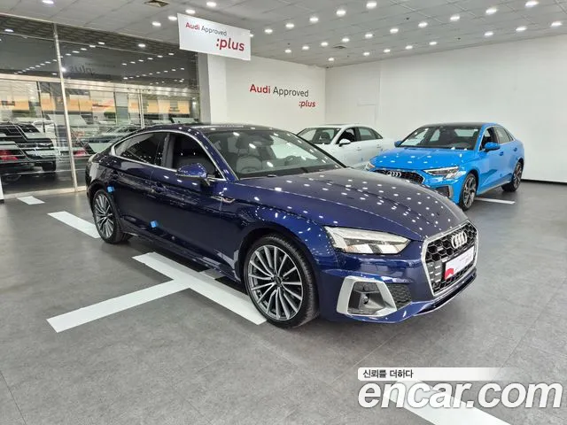 Audi A5 (F5) 2023 Синий из Кореи