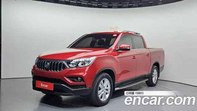Ssangyong Rexton Sports Cannes 2019 Красный из Кореи