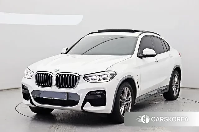 BMW X4 (G02) 2021 Белый из Кореи