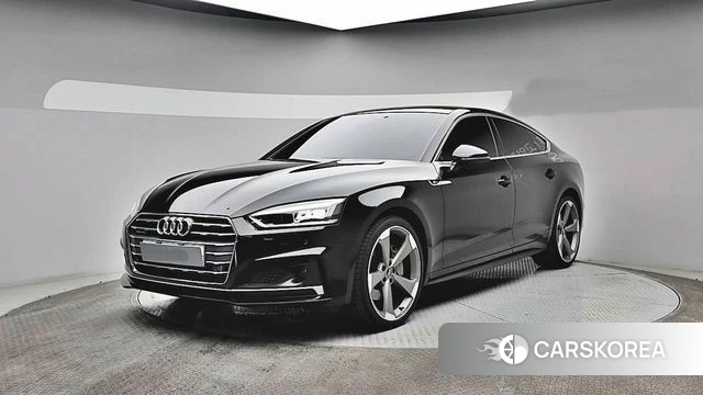 Audi A5 (F5) 2019 Черный из Кореи